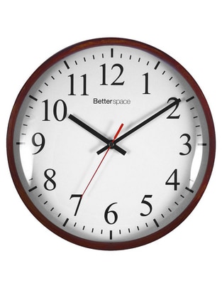 Reloj de pared de madera