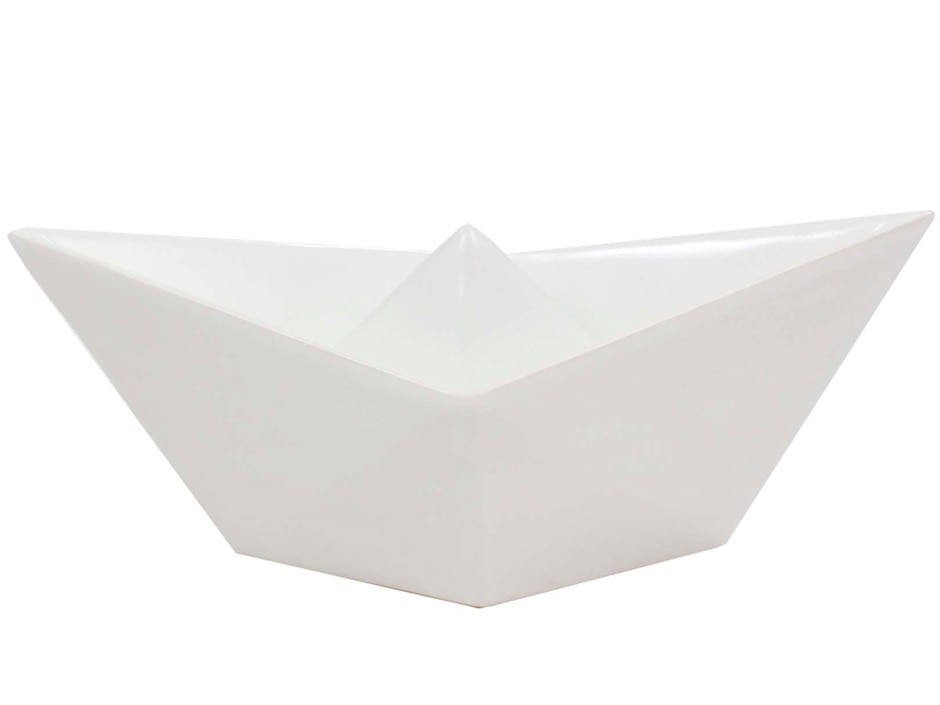 Figura decorativa de barco Nórdico de cerámica 1