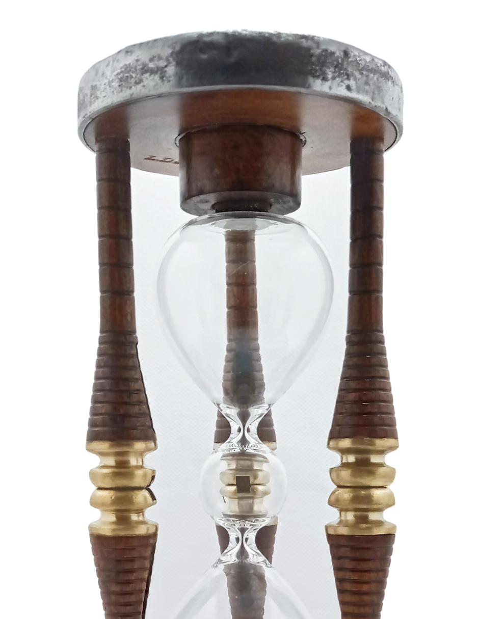 Reloj de arena de madera 3