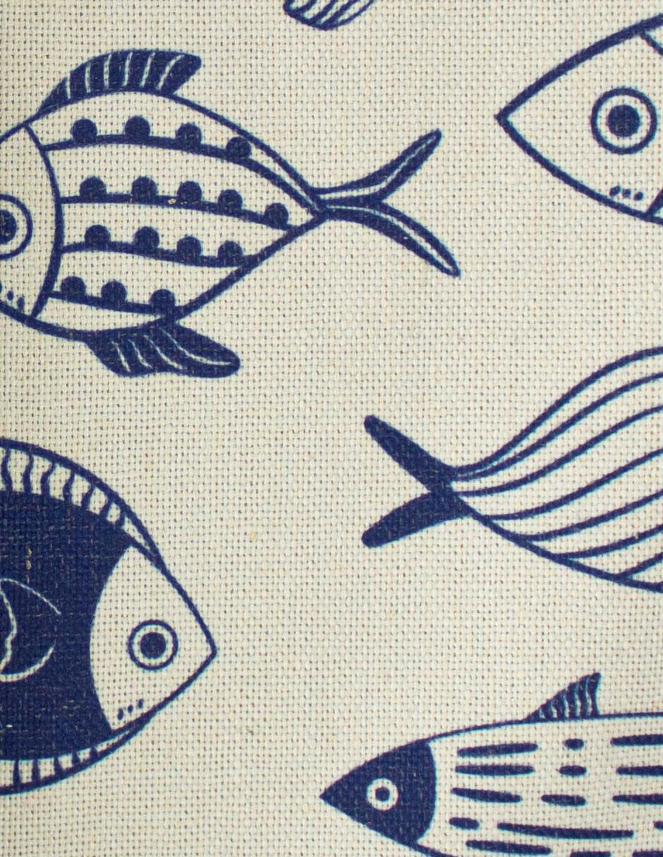 Cojín Fish Blue Corner Home 2