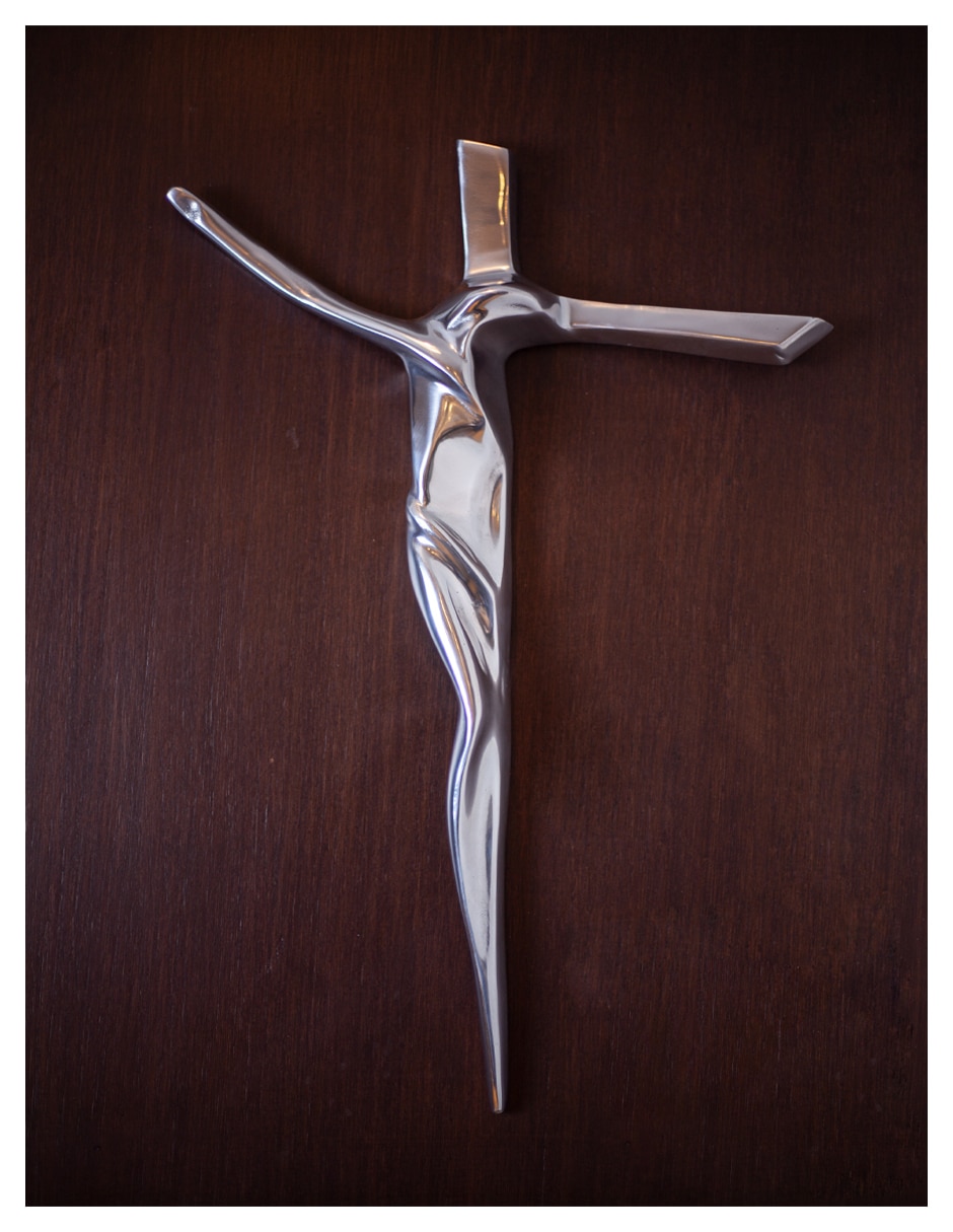 Figura decorativa de cruz Dali 2
