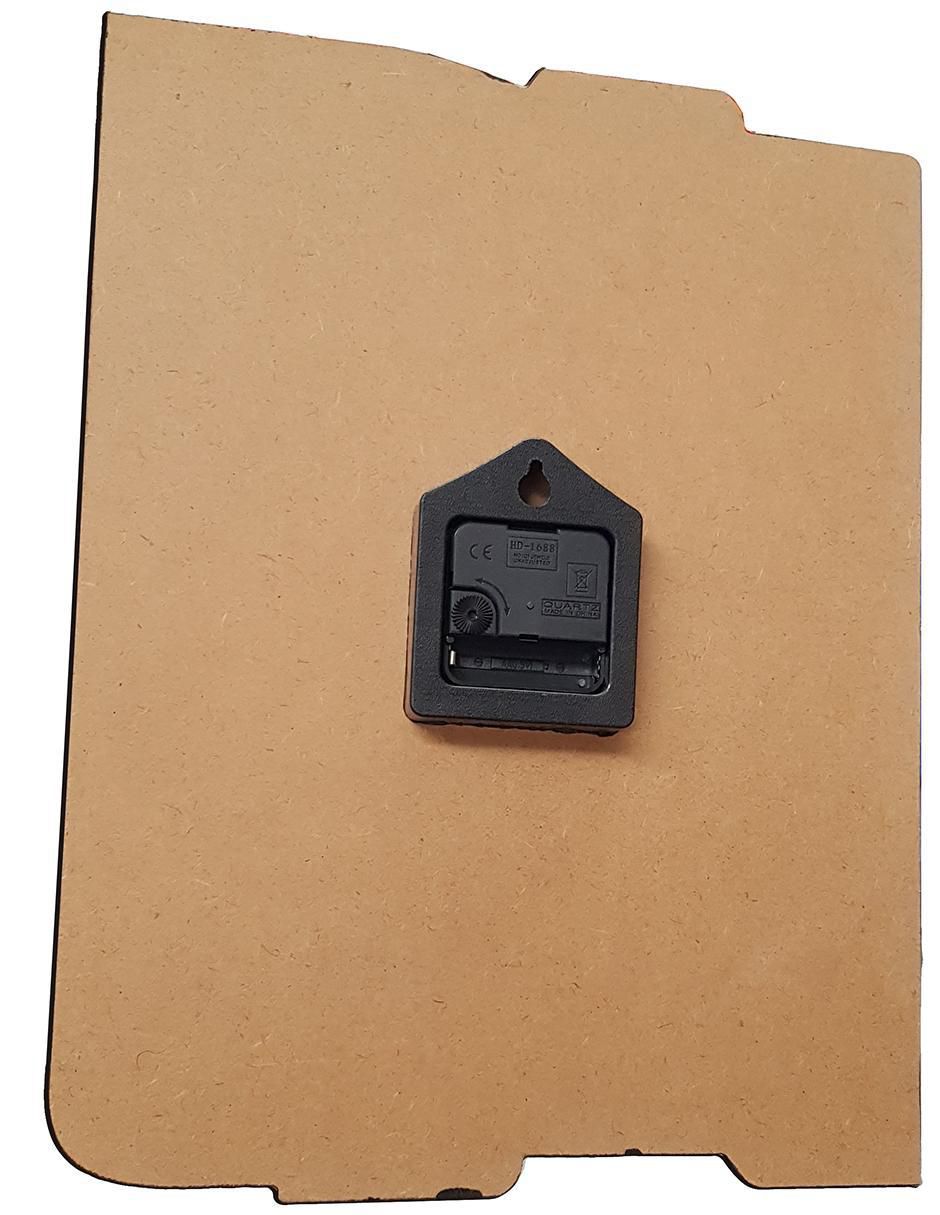 Reloj de pared Square de MDF