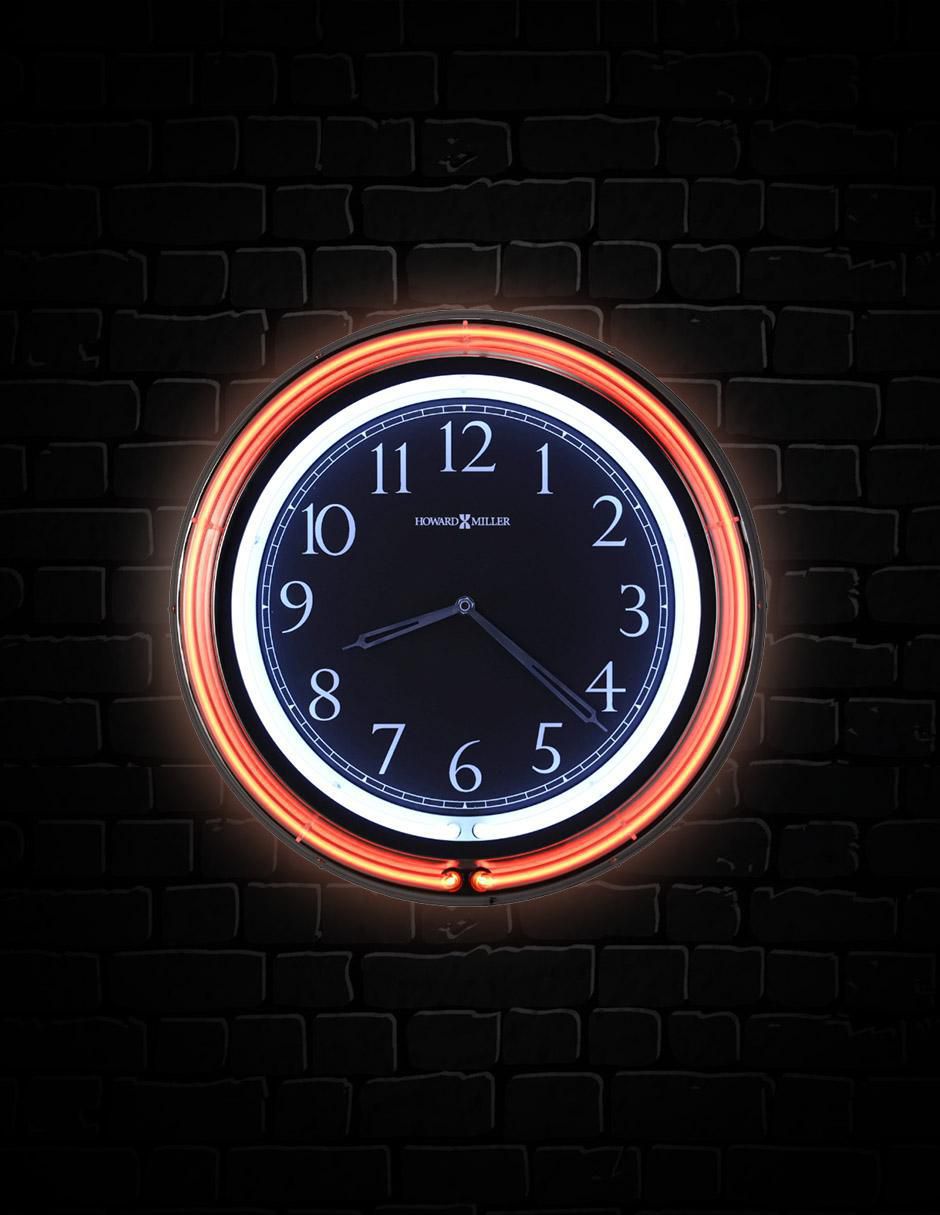 Reloj de pared Howard Miller de vidrio 5
