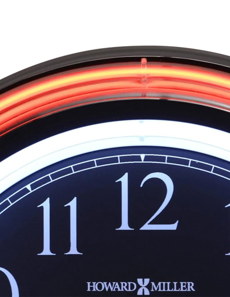 Reloj de pared Howard Miller de vidrio 4