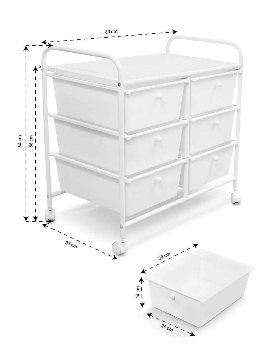 Carrito organizador Idea Nuova