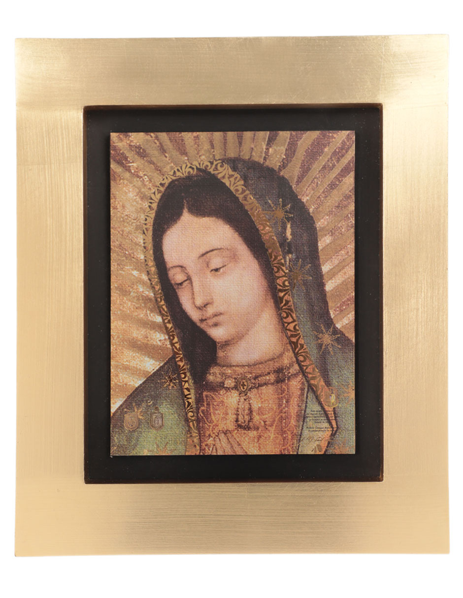Retablo Cecilia Parás Virgen Rostro