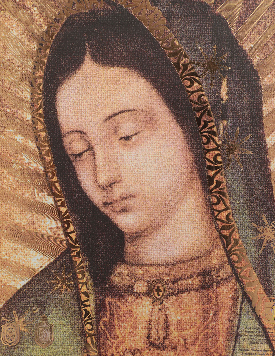 Retablo Cecilia Parás Virgen Rostro