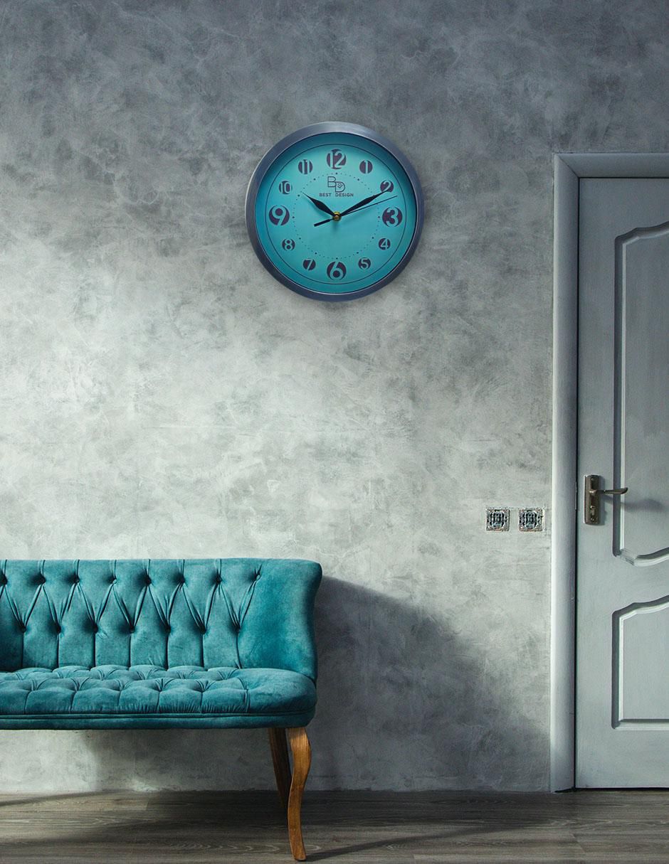 Reloj de pared de plástico 4
