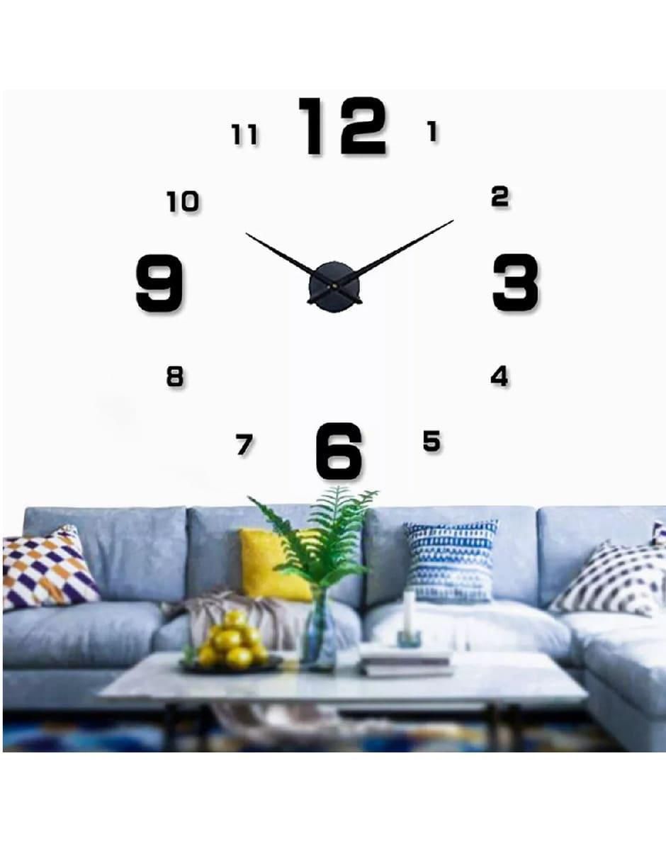 Reloj de pared de metal