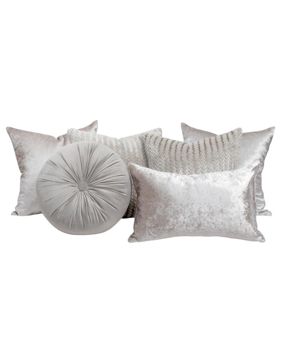 Set de cojín decorativo Lienzo By Suma Set Plata 2