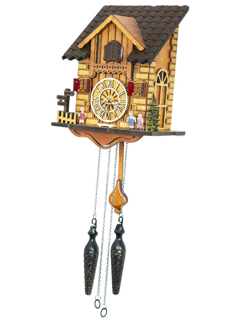 Reloj cucú de madera