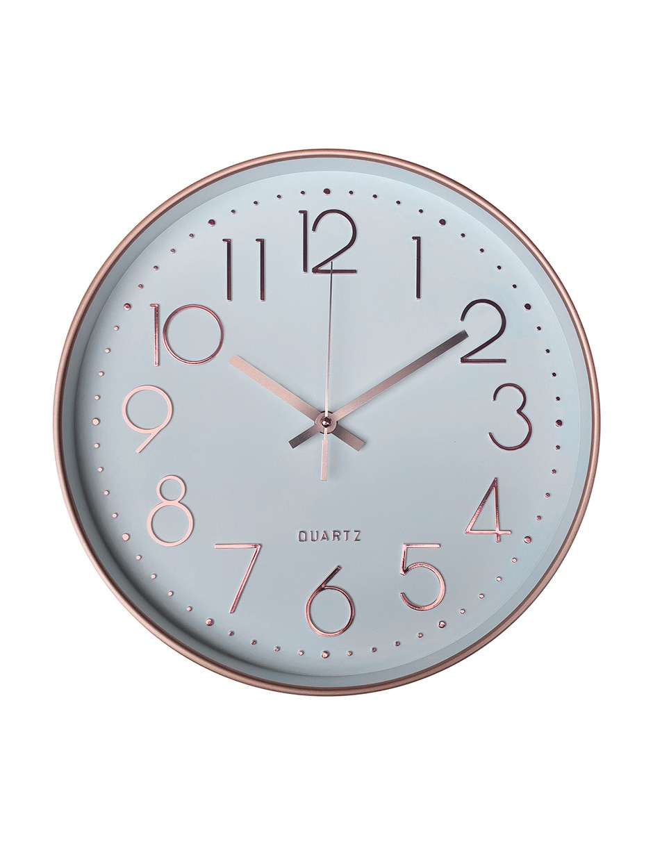 Reloj de pared de plástico