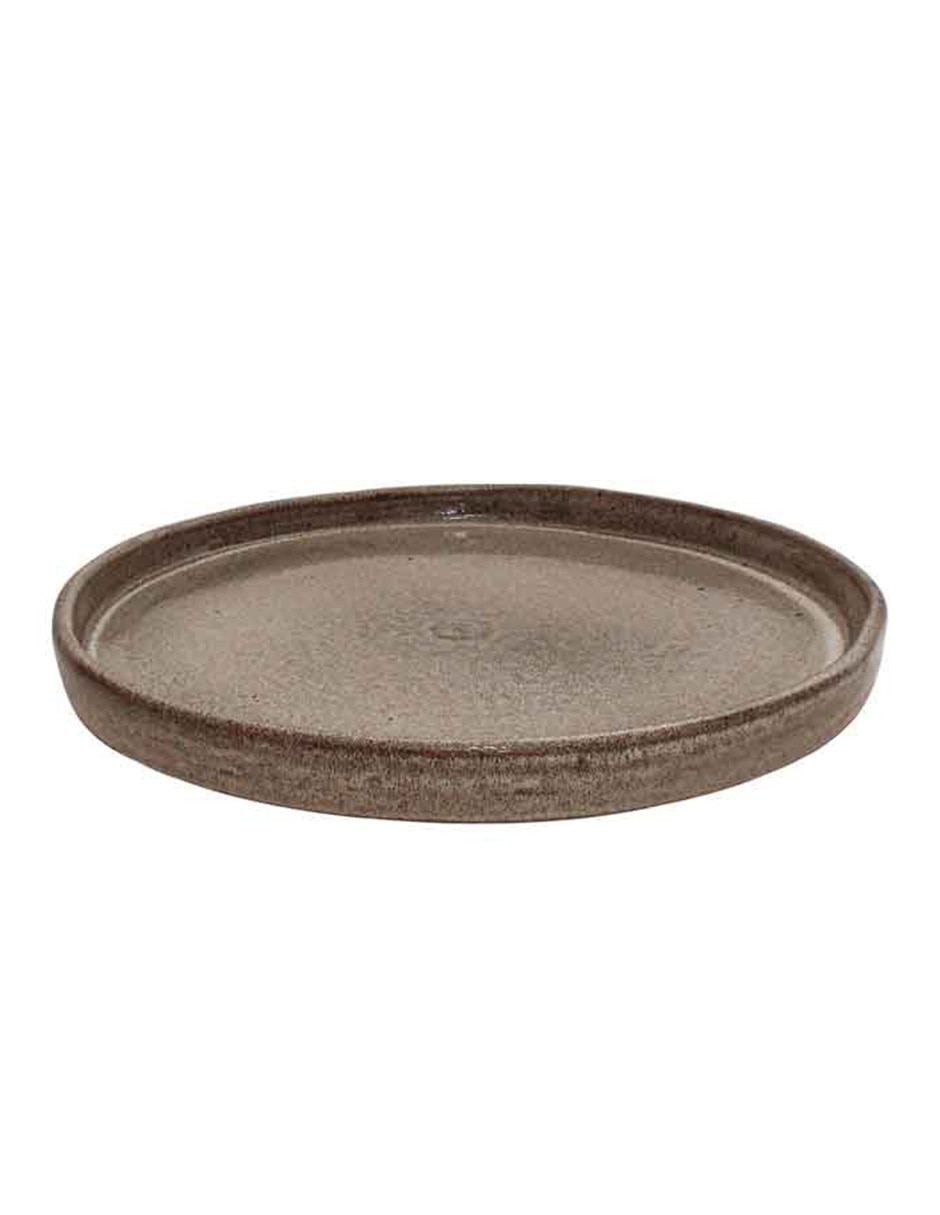 Plato para maceta de cerámica