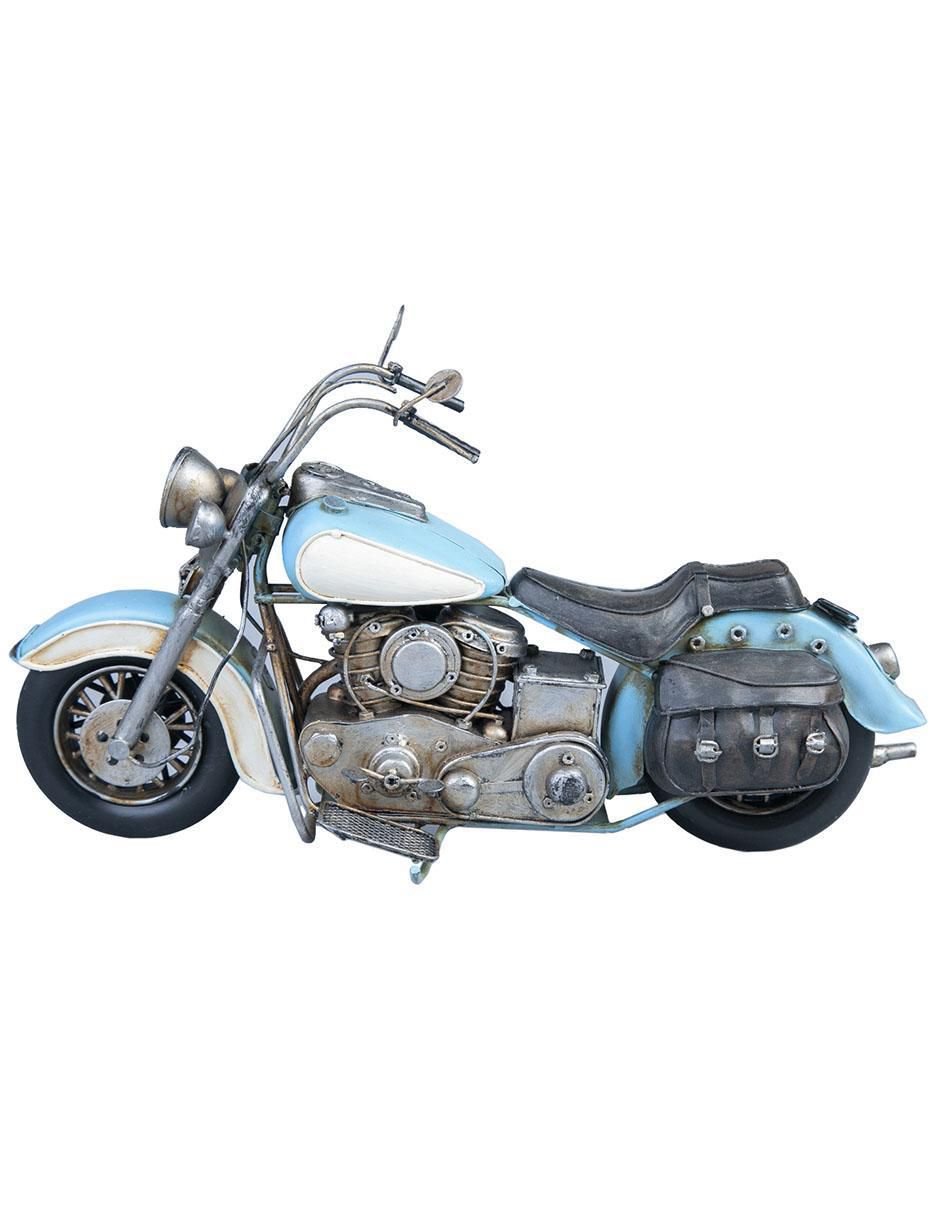 Figura decorativa de motocicleta Vintage de metal Figura decorativa de motocicleta Vintage de metal