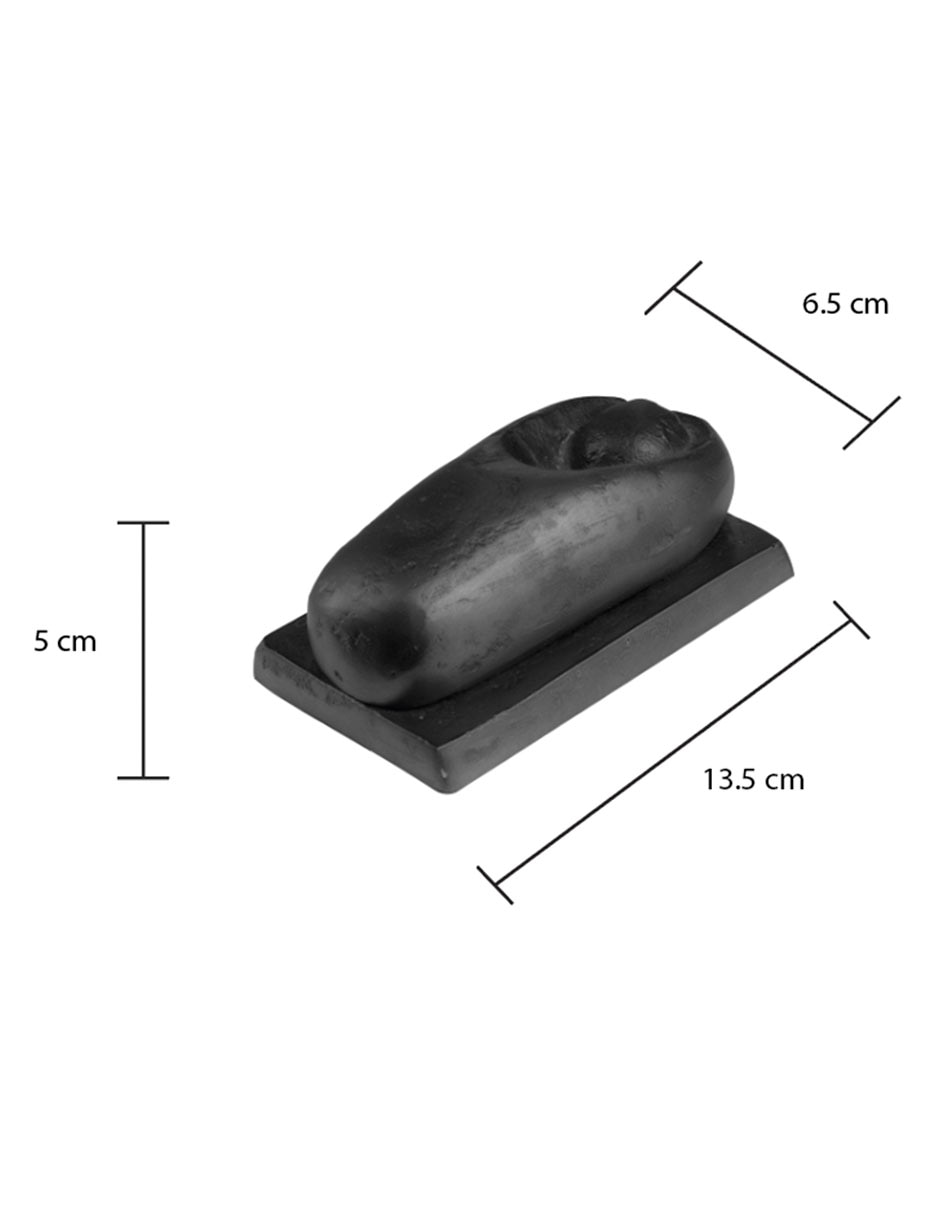 Figura decorativa de irregular de aluminio