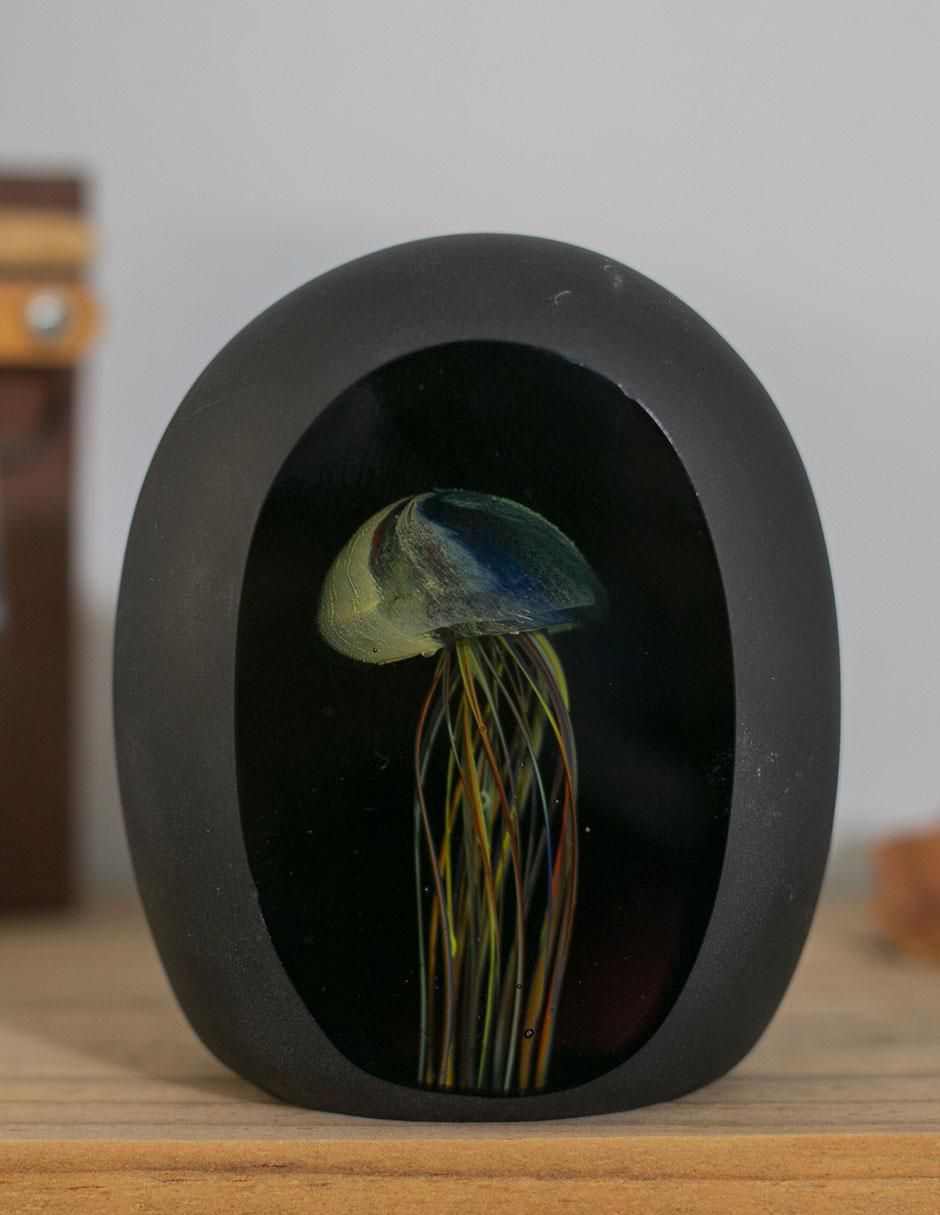 Figura decorativa de cápsula de vidrio 3