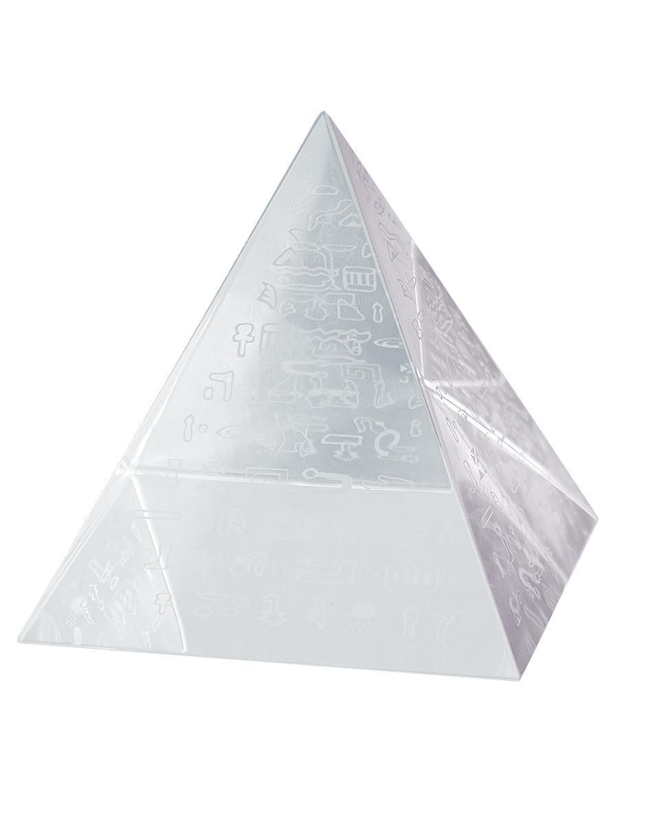 Figura de pirámide Artística de cristal Figura de pirámide Artística de cristal