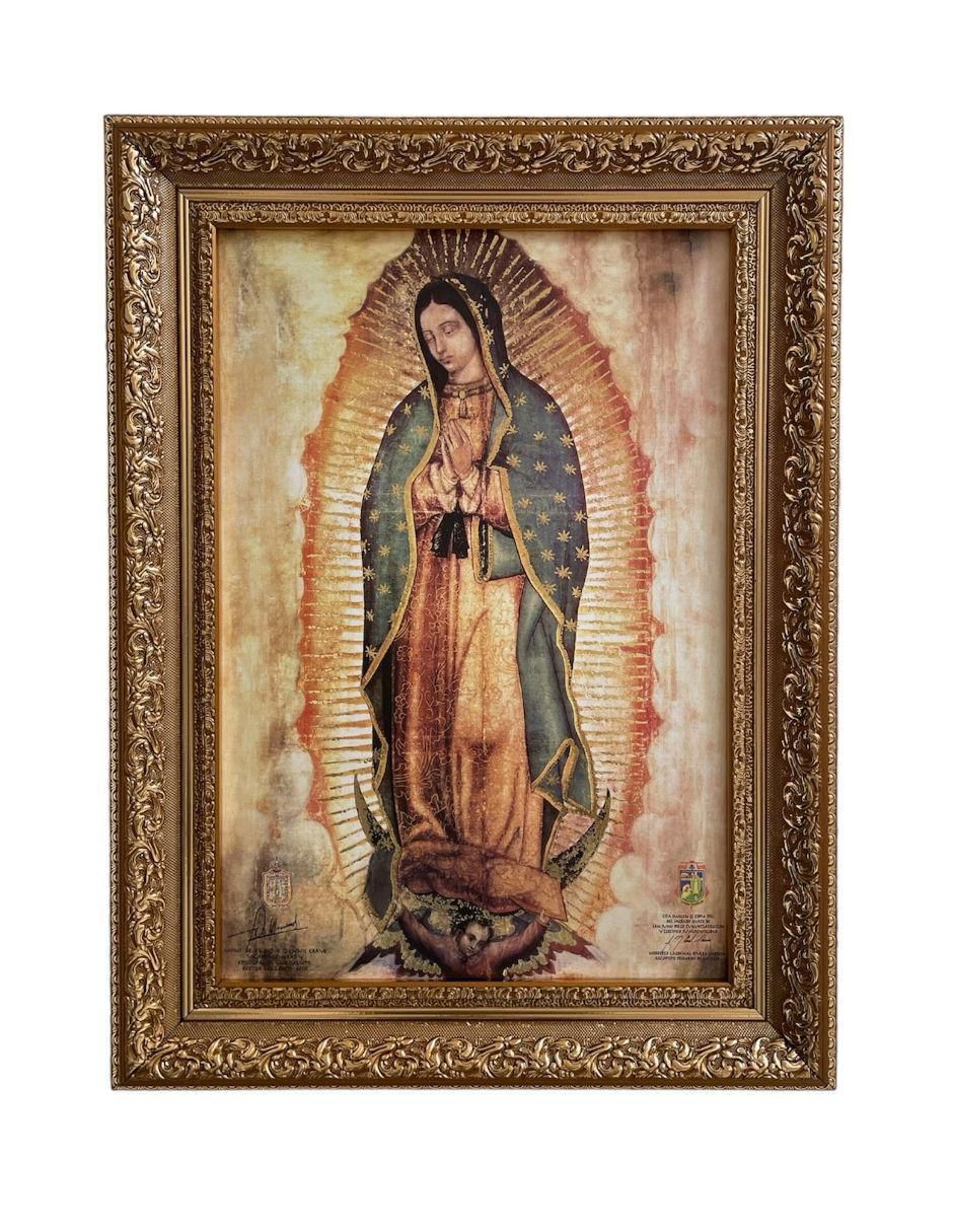 Cuadro Virgen De Guadalupe técnica polioleo Cuadro Virgen De Guadalupe técnica polioleo