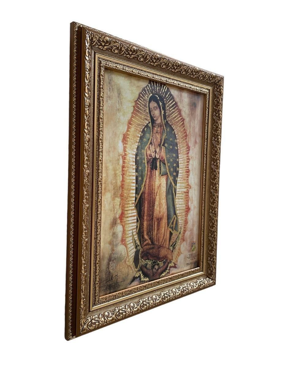 Cuadro Virgen De Guadalupe técnica polioleo