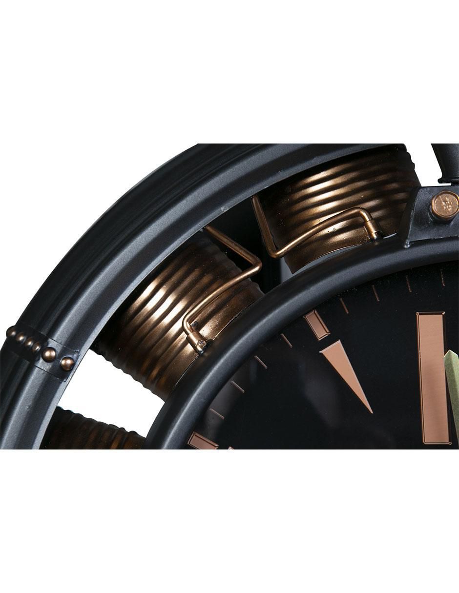 Reloj de pared de metal