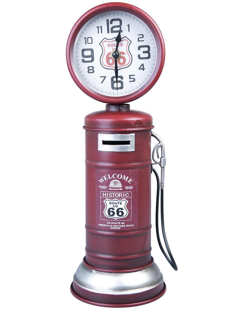 Reloj mesa de metal