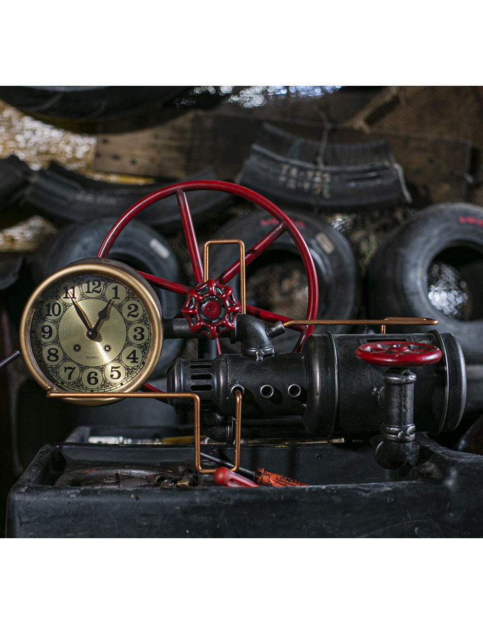 Reloj mesa de metal 2