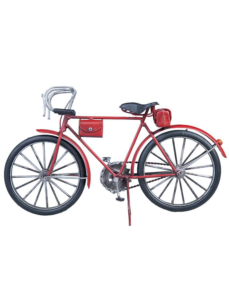 Figura de bicicleta de metal