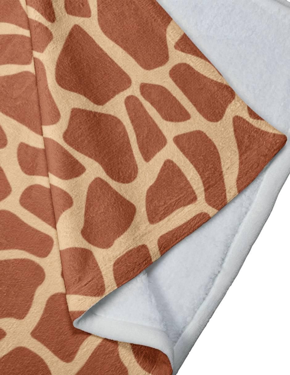 Frazada de tejido plano Animal Print Jirafa