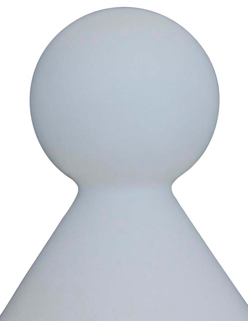 Figura decorativa de peón de cerámica 4