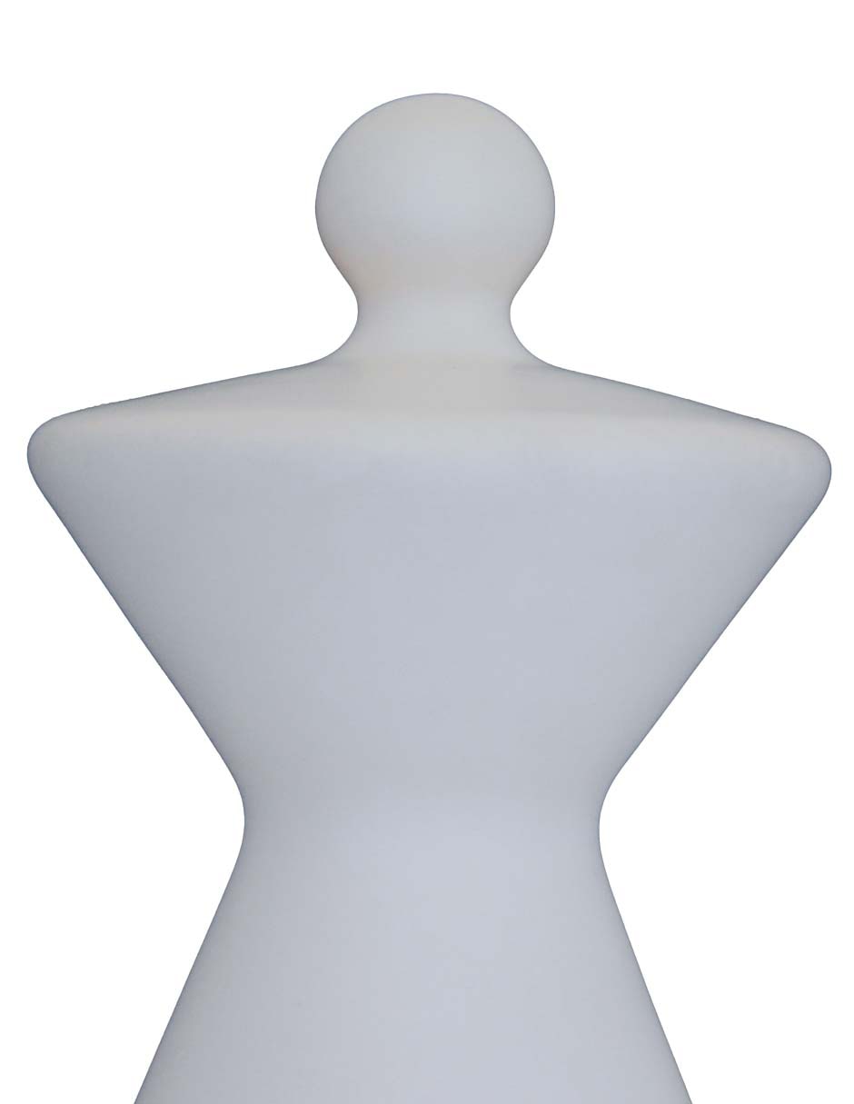Figura decorativa de reina ajedrez Persa de cerámica 4