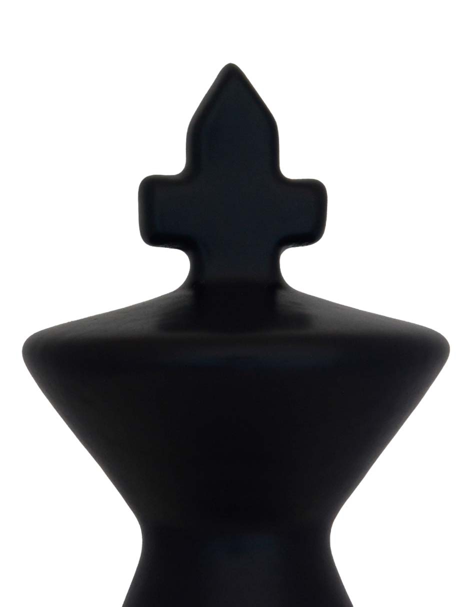 Figura decorativa de reina ajedrez Persa de cerámica 4