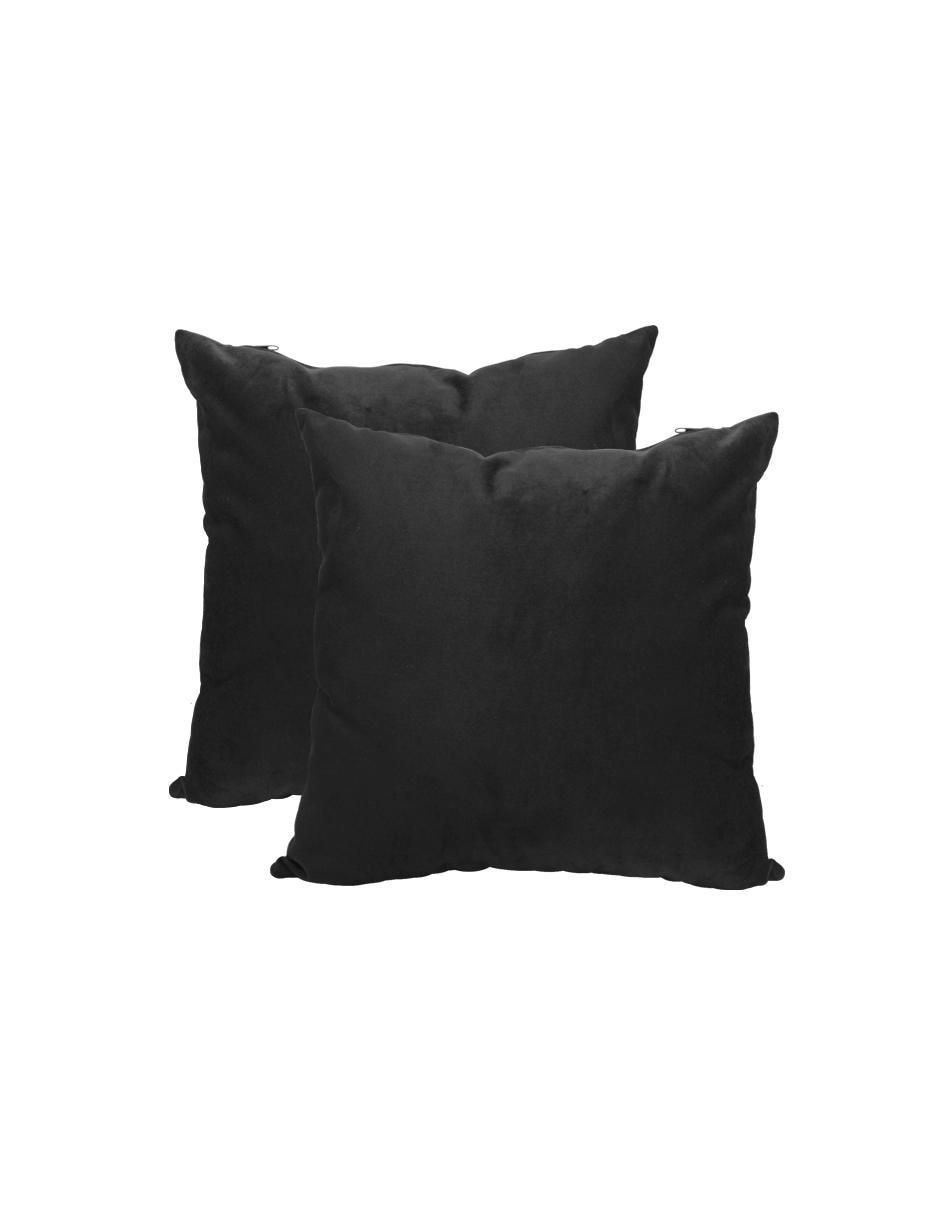 Set de cojín decorativo Corner Kendra Black