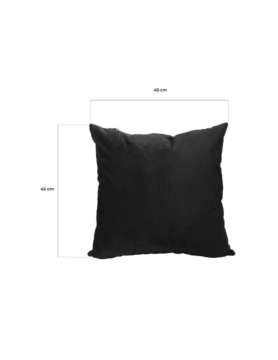Set de cojín decorativo Corner Kendra Black