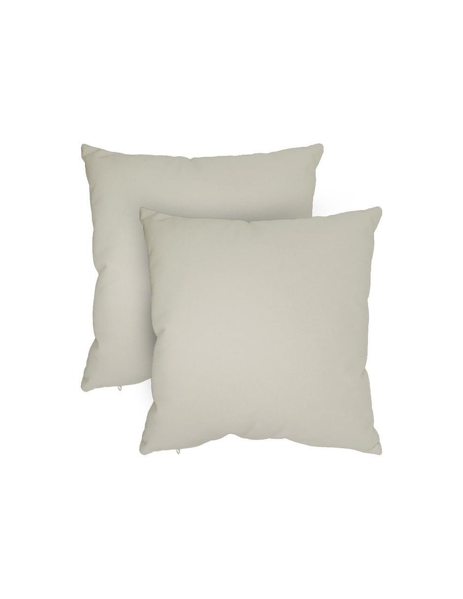 Set de cojín decorativo velvet italia bone