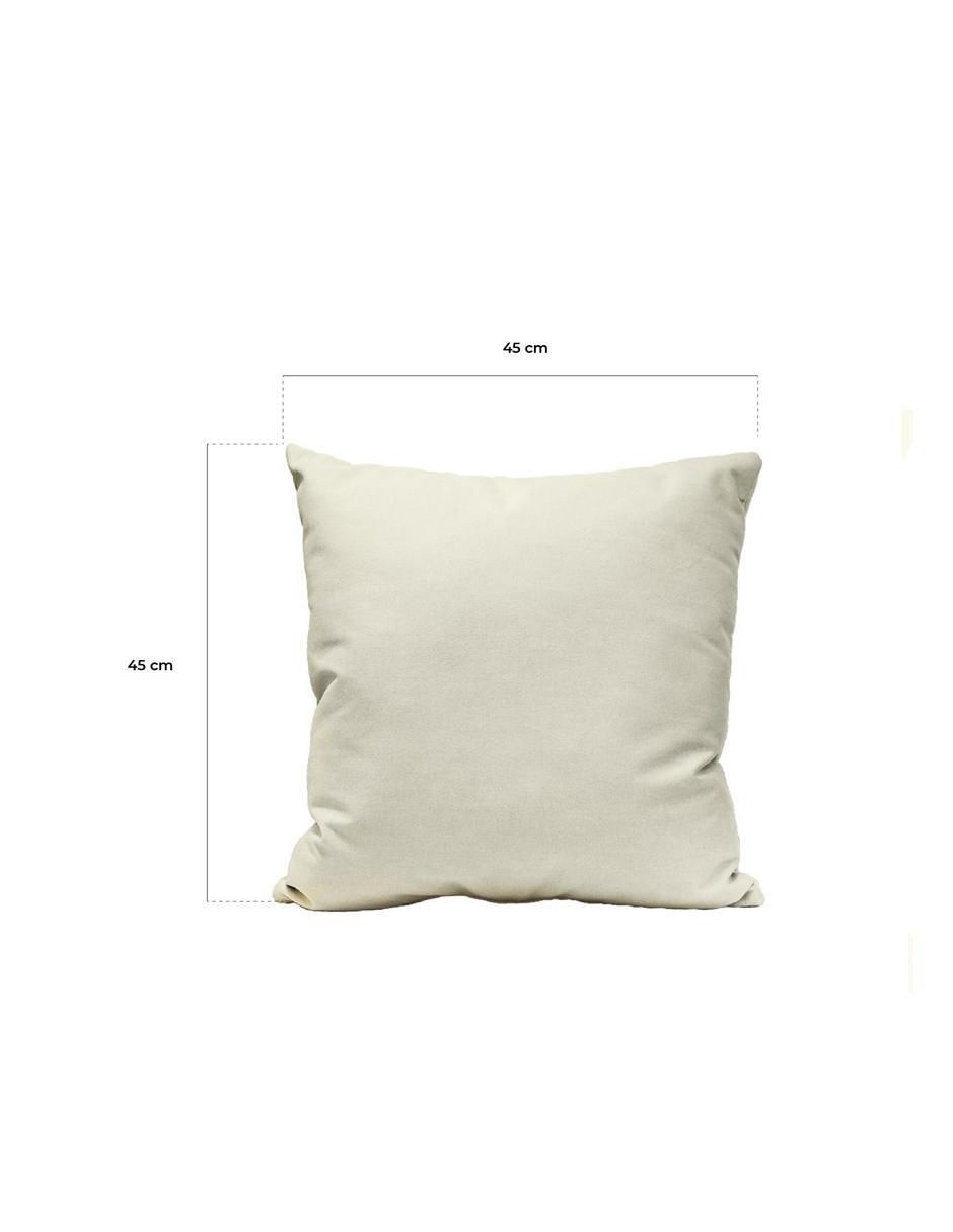 Set de cojín decorativo velvet italia bone 5