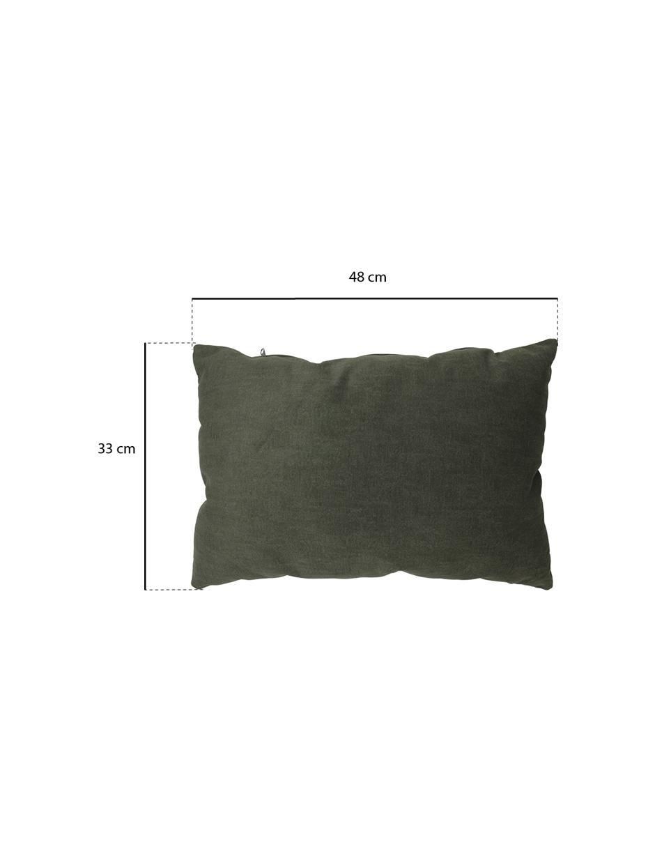 Set de cojín decorativo riñoneros velvet italia leaf