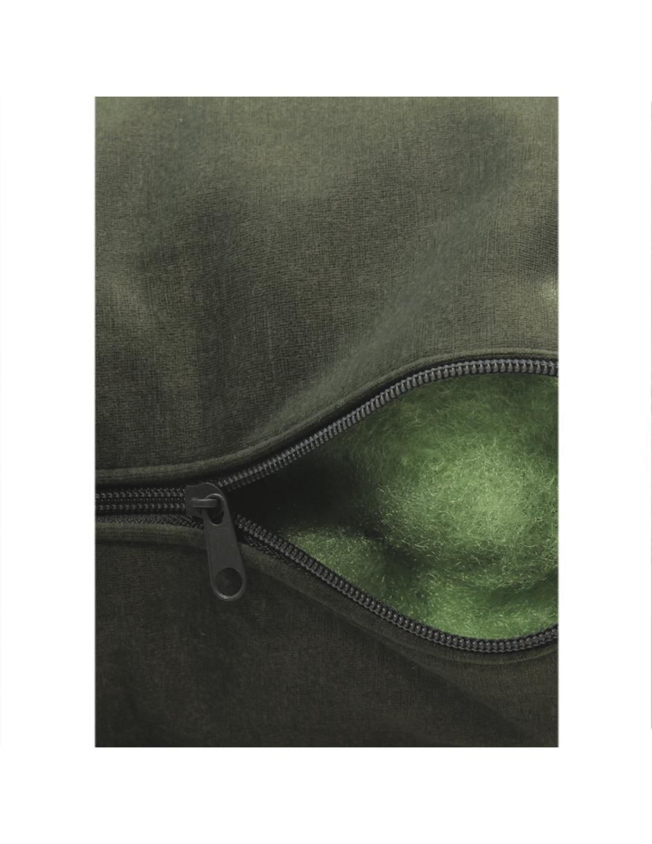 Set de cojín decorativo riñoneros velvet italia leaf