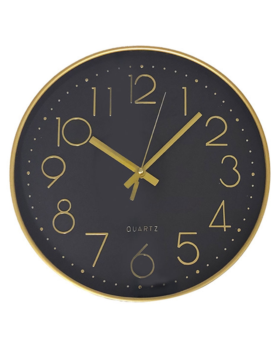 Reloj de pared de plástico