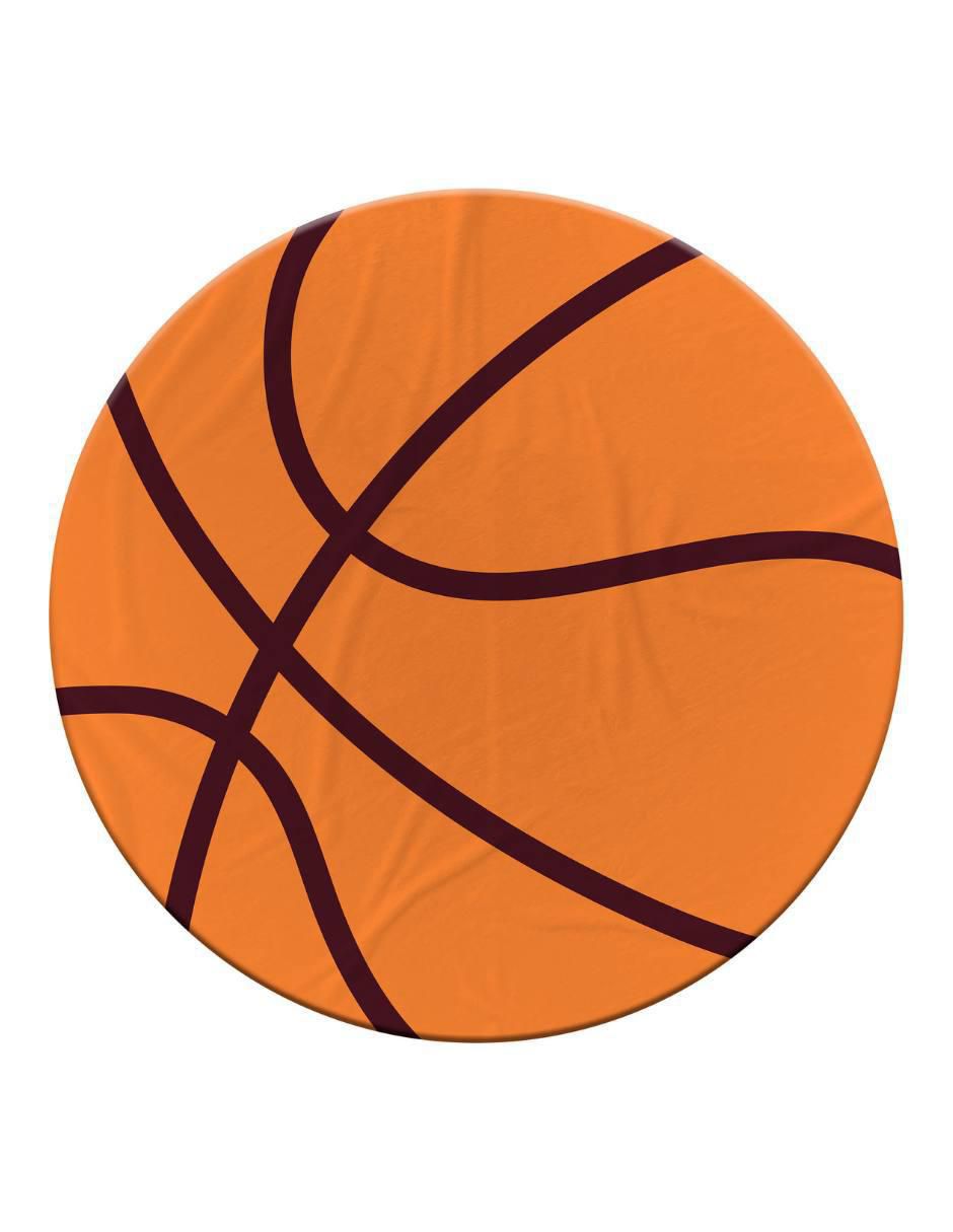 Frazada de tejido plano Balón De Basquetból Frazada de tejido plano Balón De Basquetból