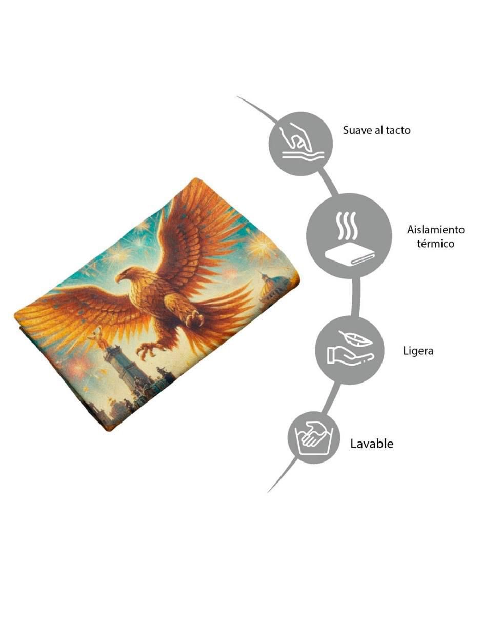 Frazada de tejido plano Aguila Real unisex