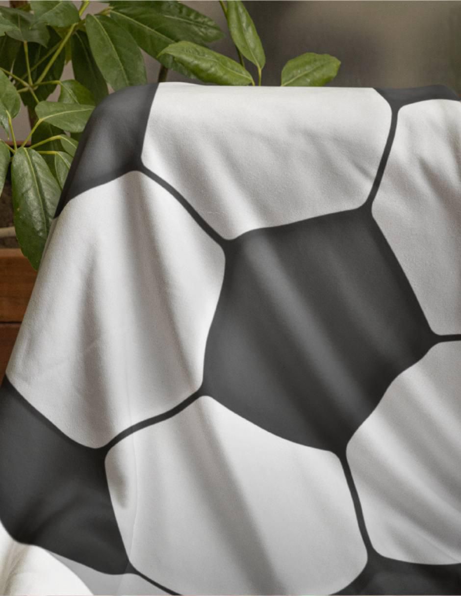 Frazada de tejido plano Balón De Futból 2