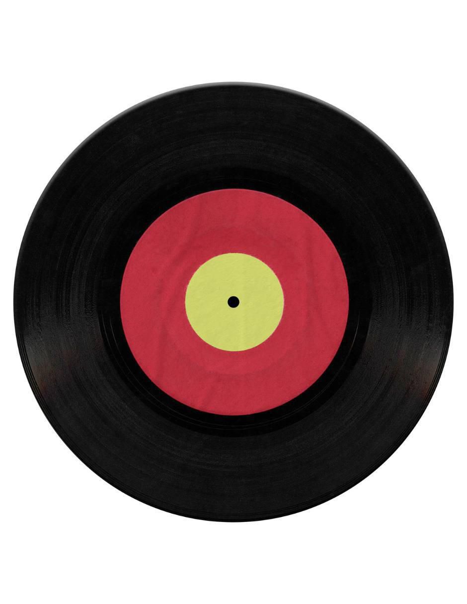Frazada de tejido plano Disco De Vinil