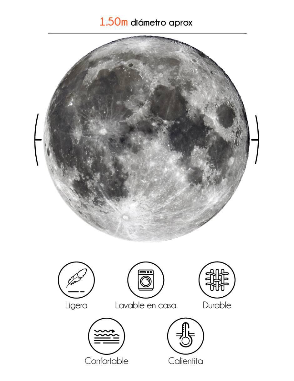 Frazada de tejido plano Luna 4