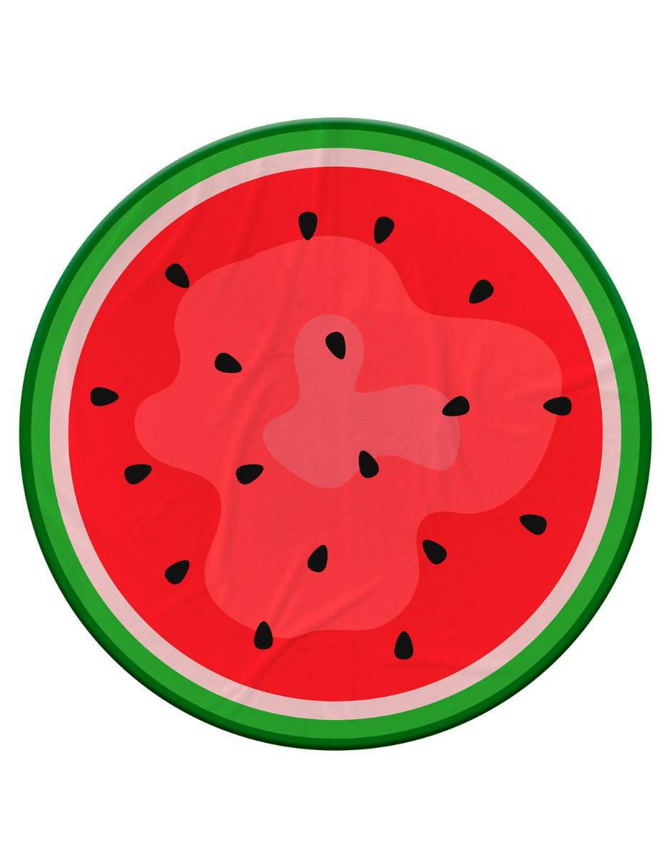 Frazada de tejido plano Frutas Sandía Frazada de tejido plano Frutas Sandía