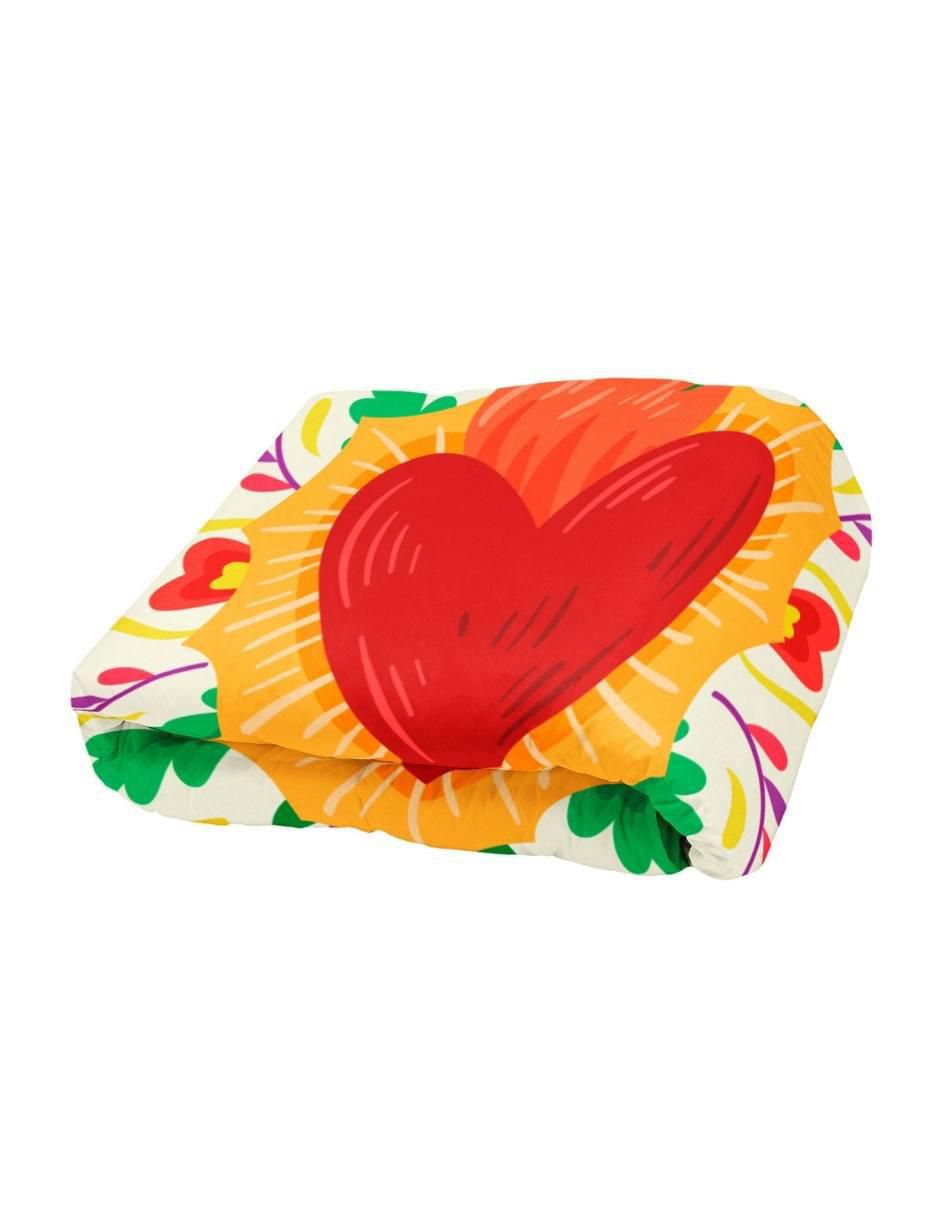 Frazada de tejido plano Sagrado Corazón unisex
