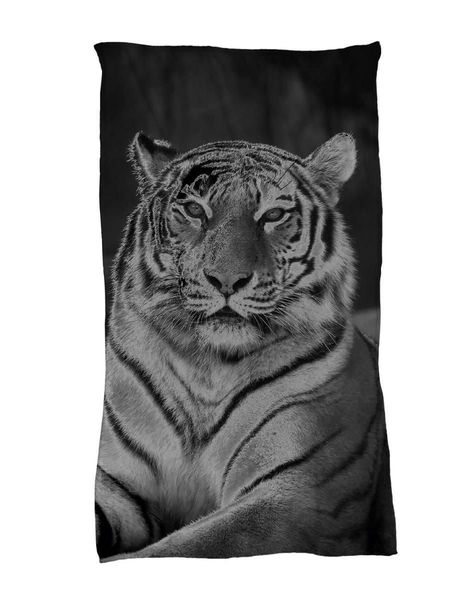 Frazada de tejido plano Tigre De Bengala 4