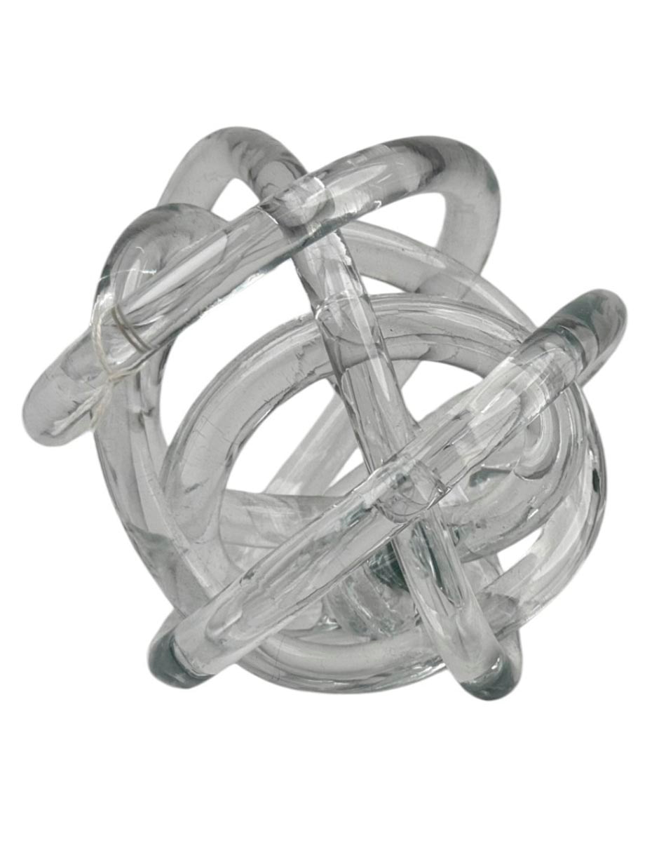 Figura decorativa de nudo Haus de vidrio
