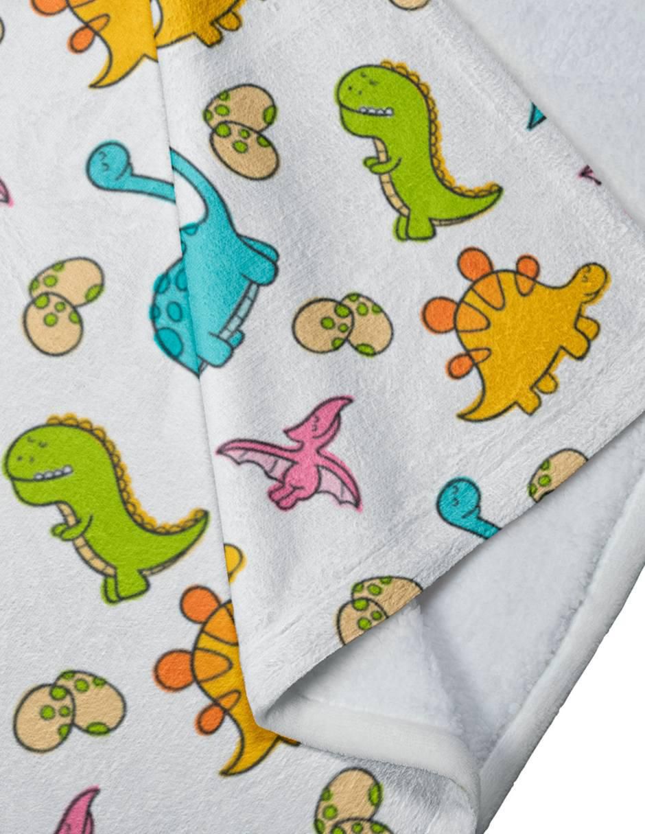 Frazada de tejido plano Dinosaurios 3