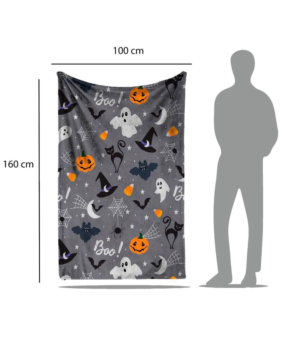 Frazada de tejido plano Halloween 5