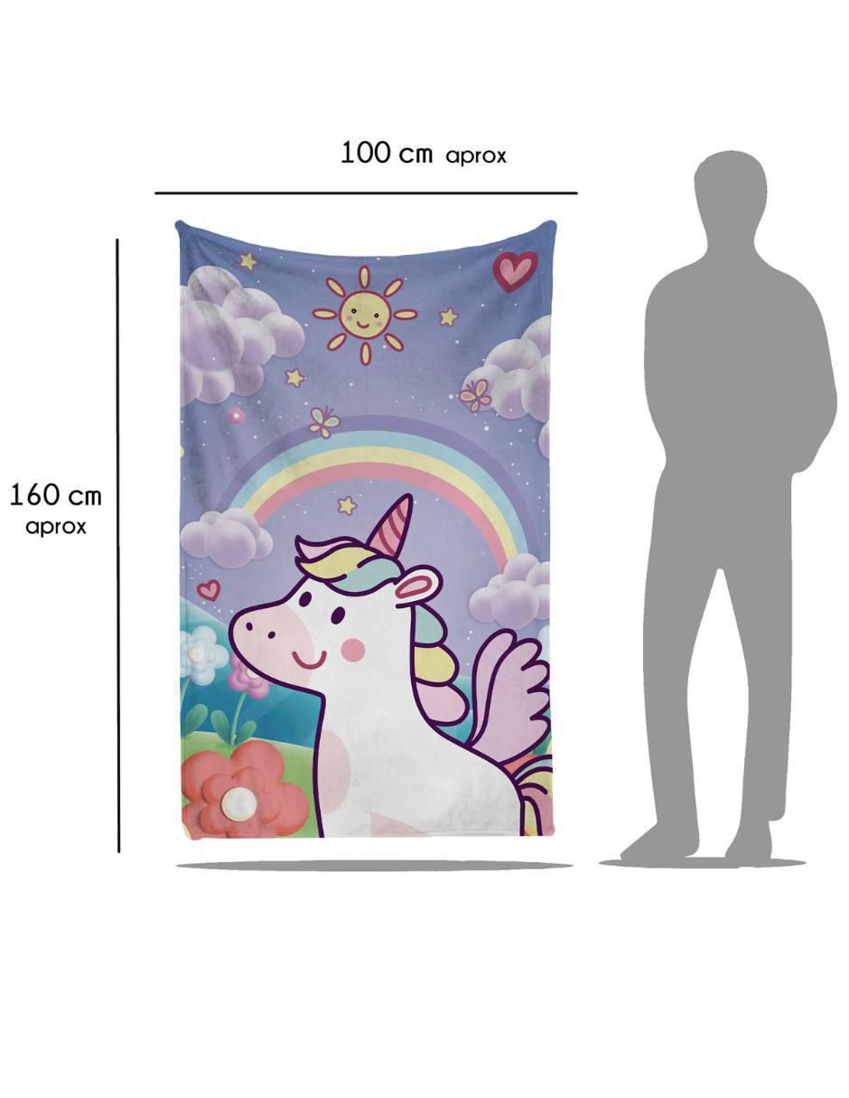 Frazada de tejido plano Unicornio Aesthetic 5
